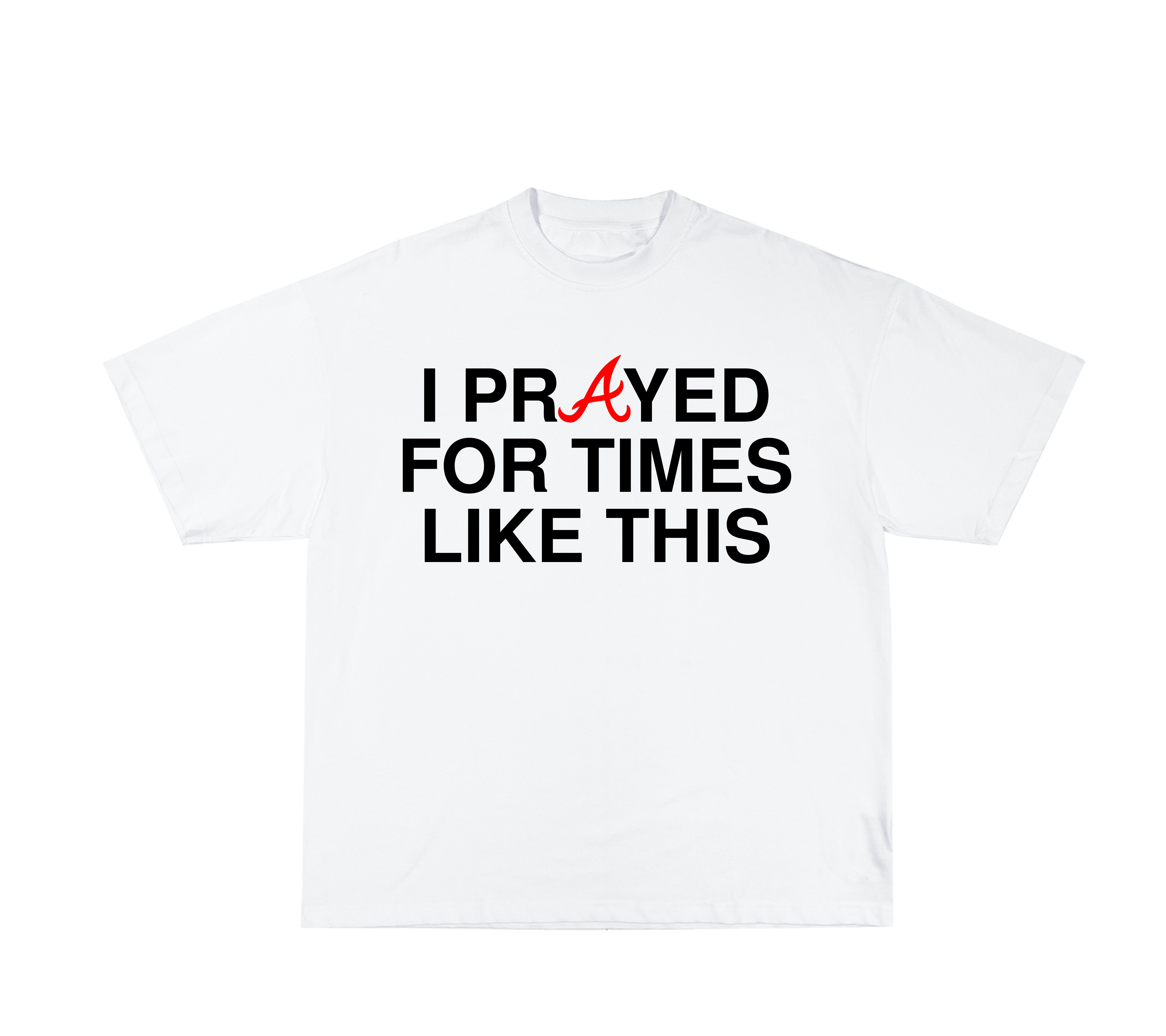 White Prayer Tee